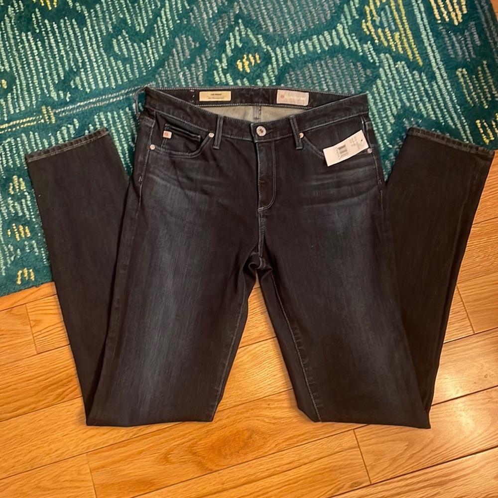 AG Adriano Goldschmied Contour 360-The Prima mid-rise cigarette jeans